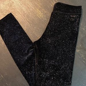 PINK sparkly leggings